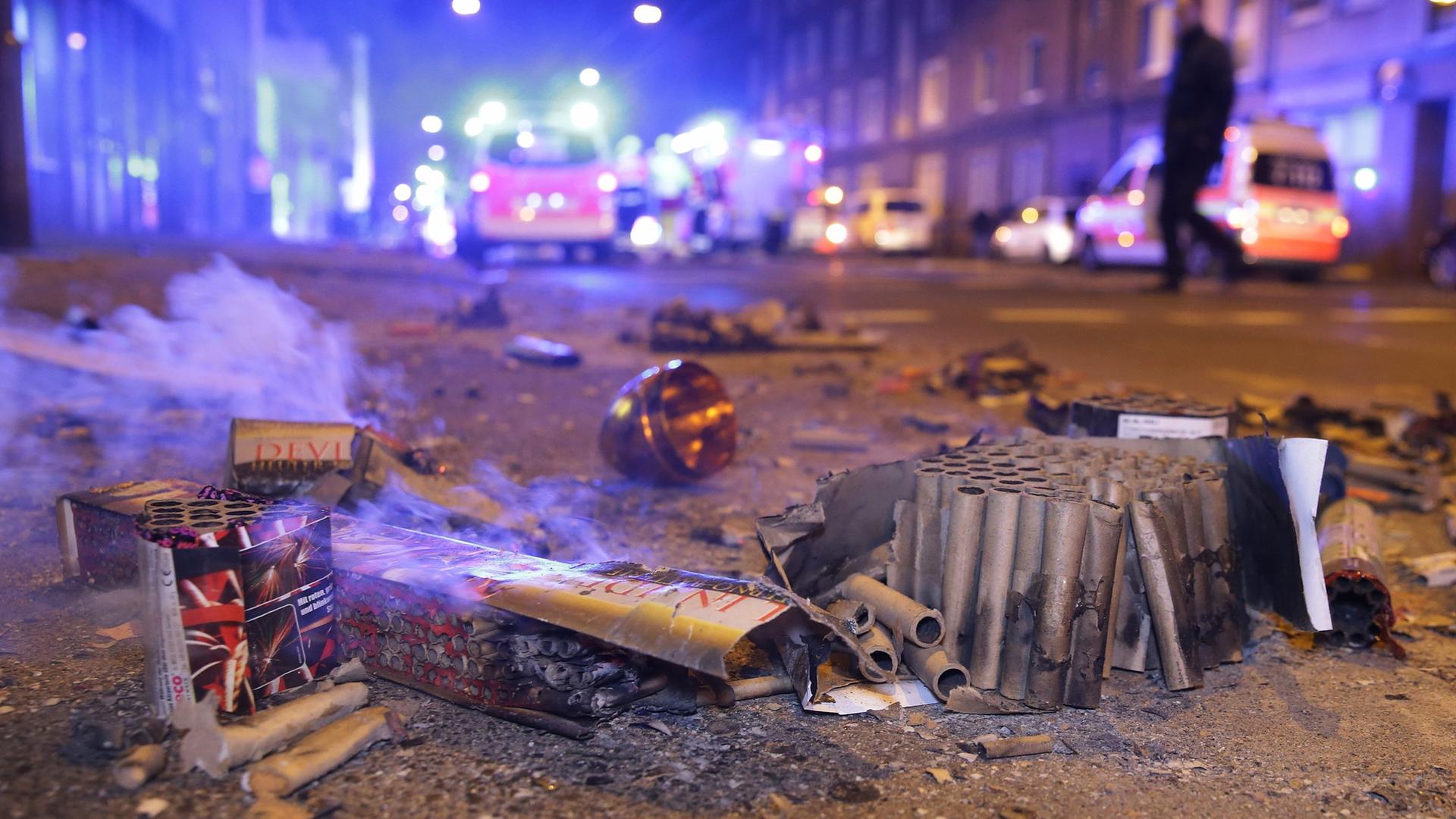 Ärztepräsident fordert Verbot privater Silvester-Böllerei