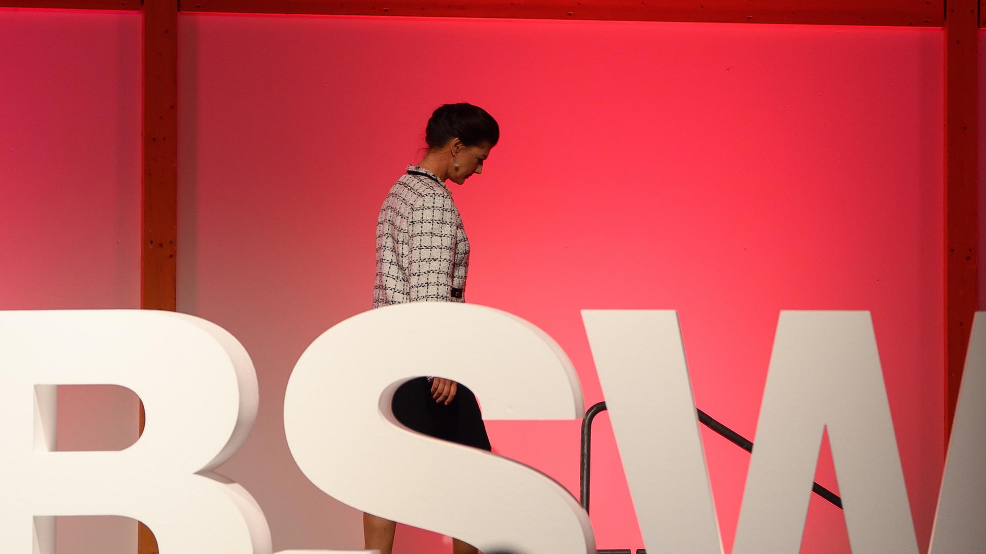 Wagenknecht auf BSW-Parteitag: Applaus und Widerworte