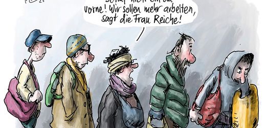 Cartoons der Woche von Chappatte, Thomas Plaßmann und Klaus Stuttmann