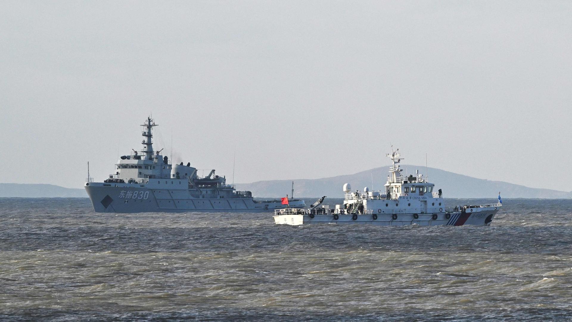 China setzt Militärmanöver vor Taiwan fort