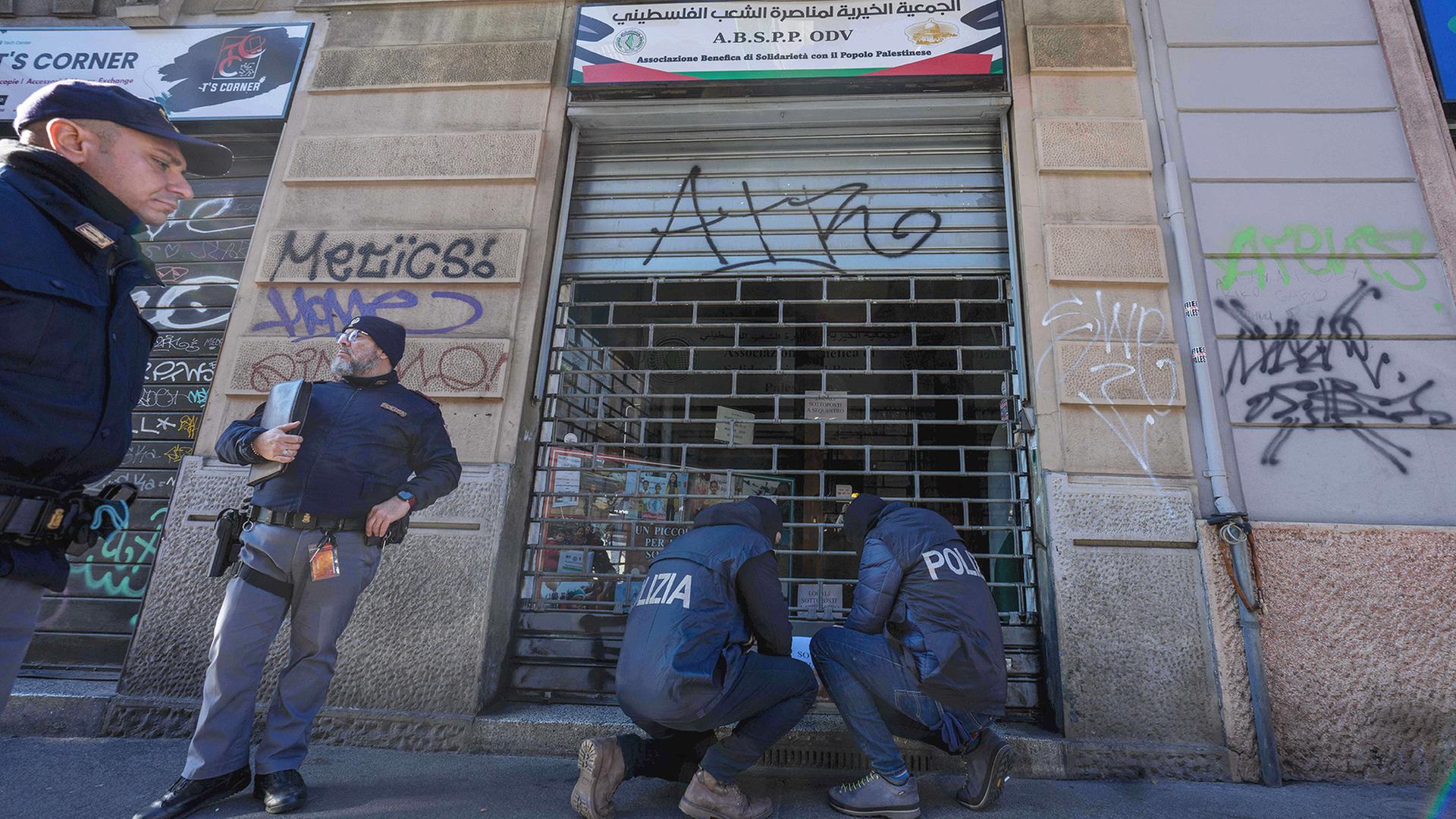 Festnahmen in Italien wegen Verdachts der Hamas-Finanzierung