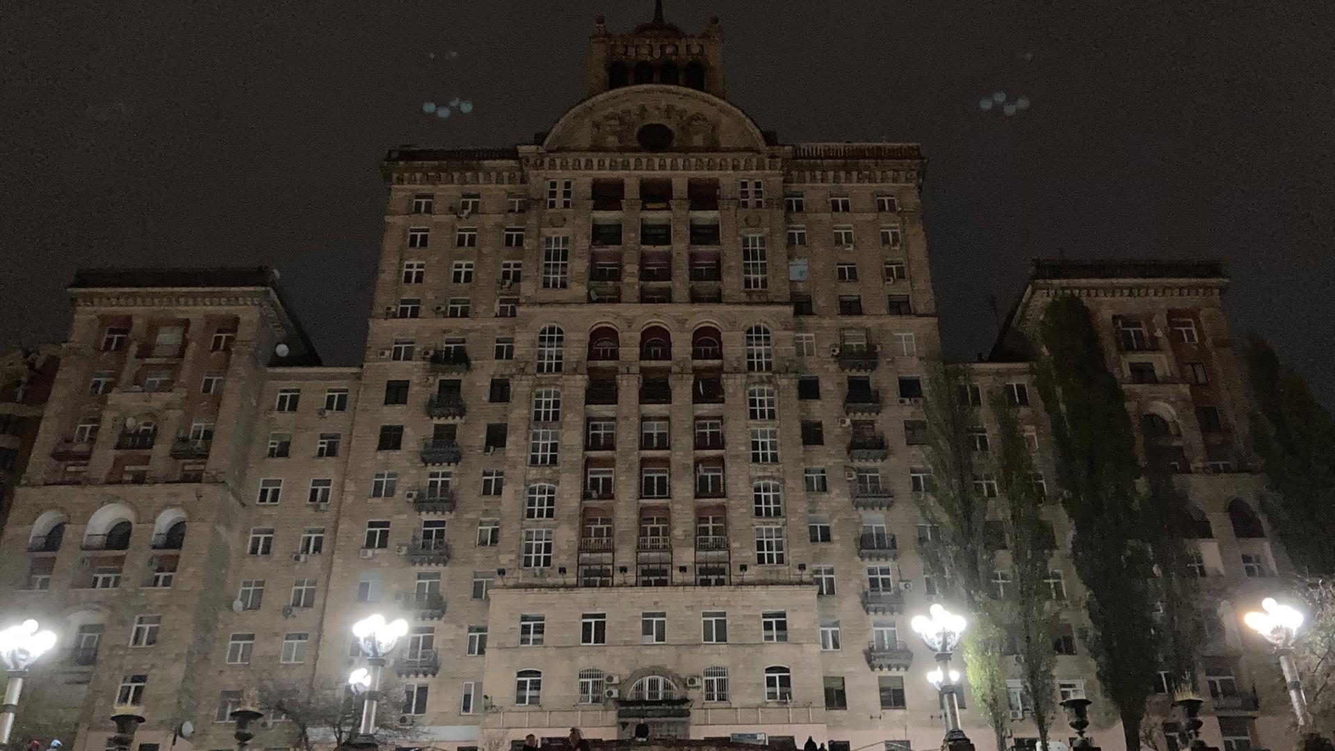 Stromausfälle in der Ukraine nach massiven russischen Angriffen