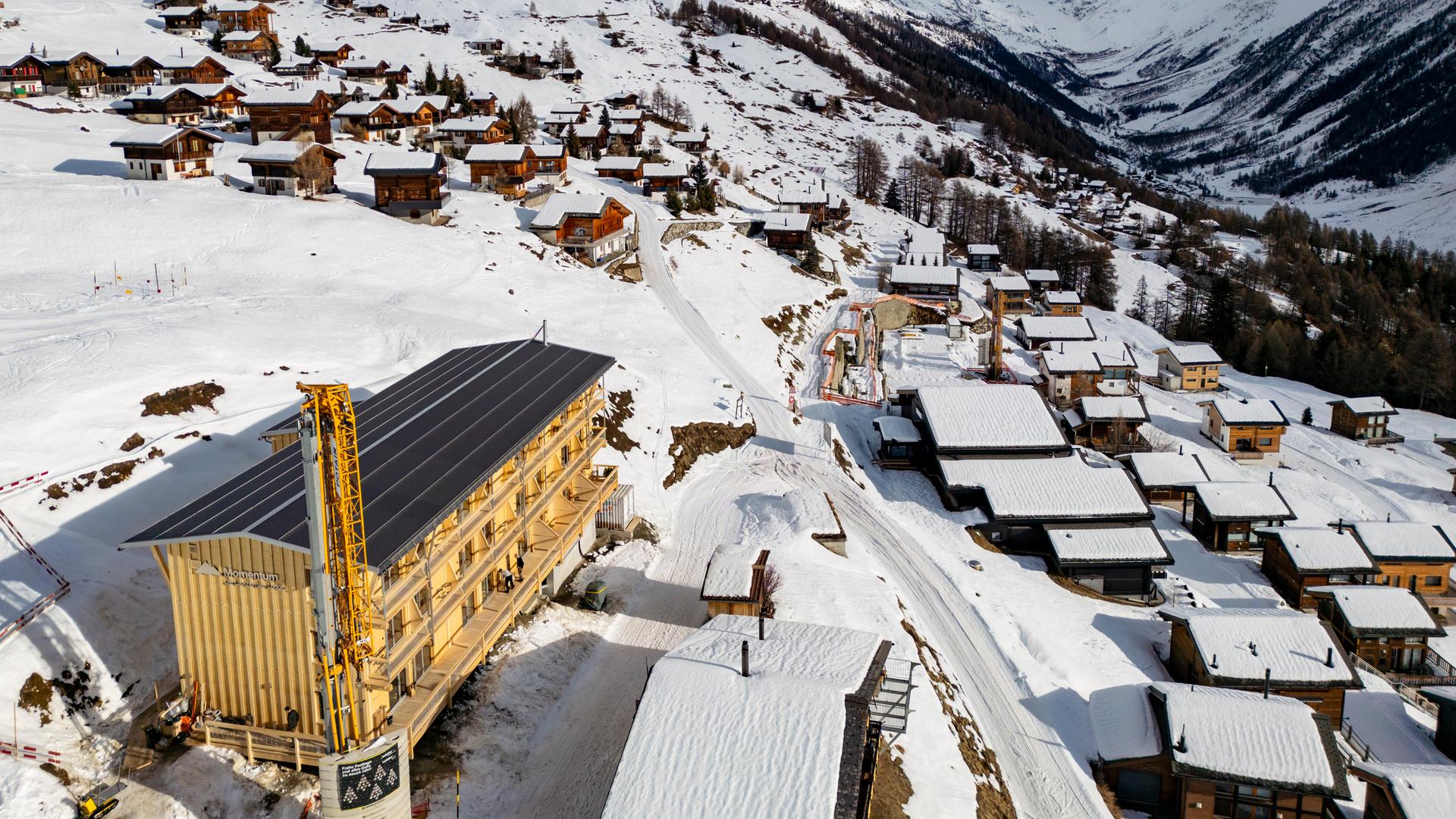 Blatten nach der Katastrophe: Ein neues Hotel gibt Hoffnung
