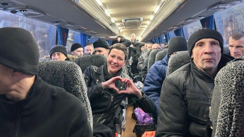 123 Oppositionelle in Belarus aus der Haft entlassen