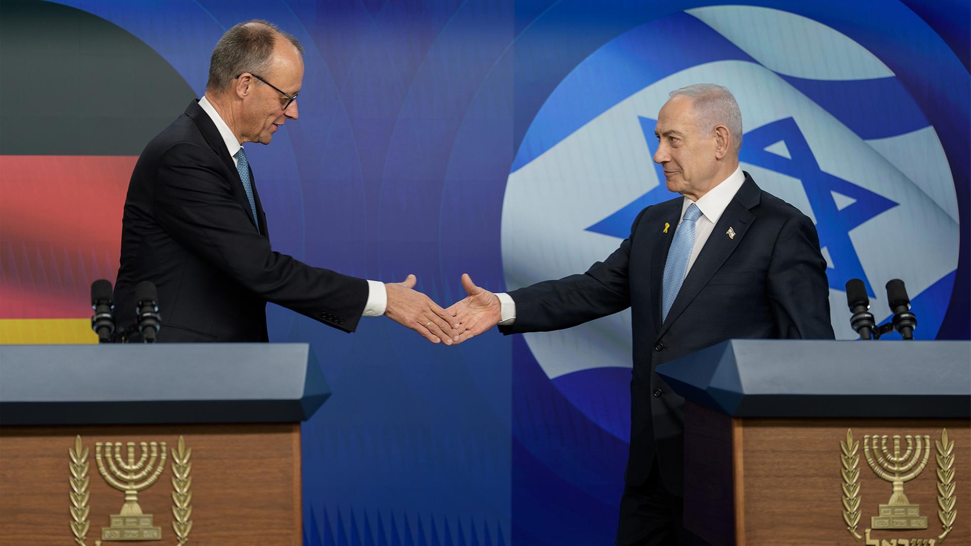 Merz trifft Netanjahu – vereint und doch uneins