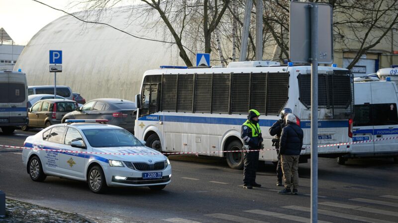 Polizisten bei Explosion in Moskau getötet