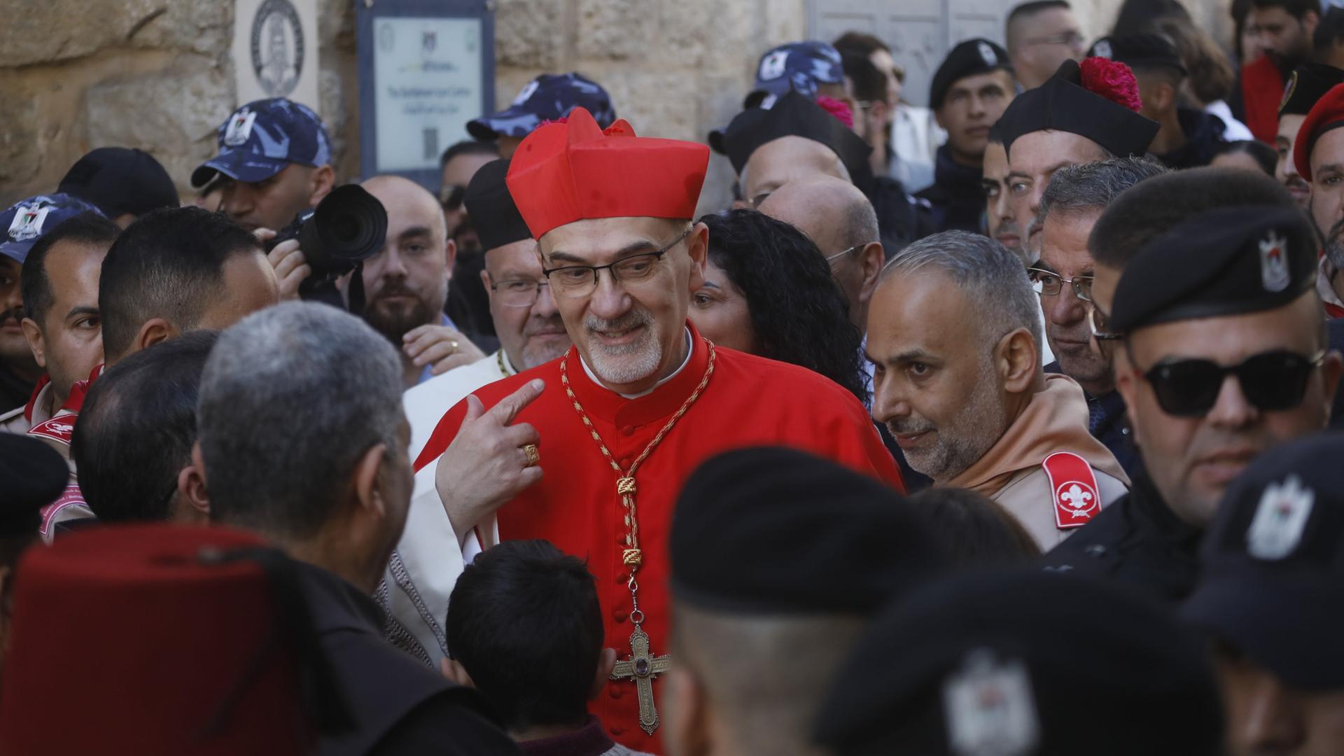 Erste große Weihnachtsfeier in Bethlehem seit Beginn des Gaza-Kriegs