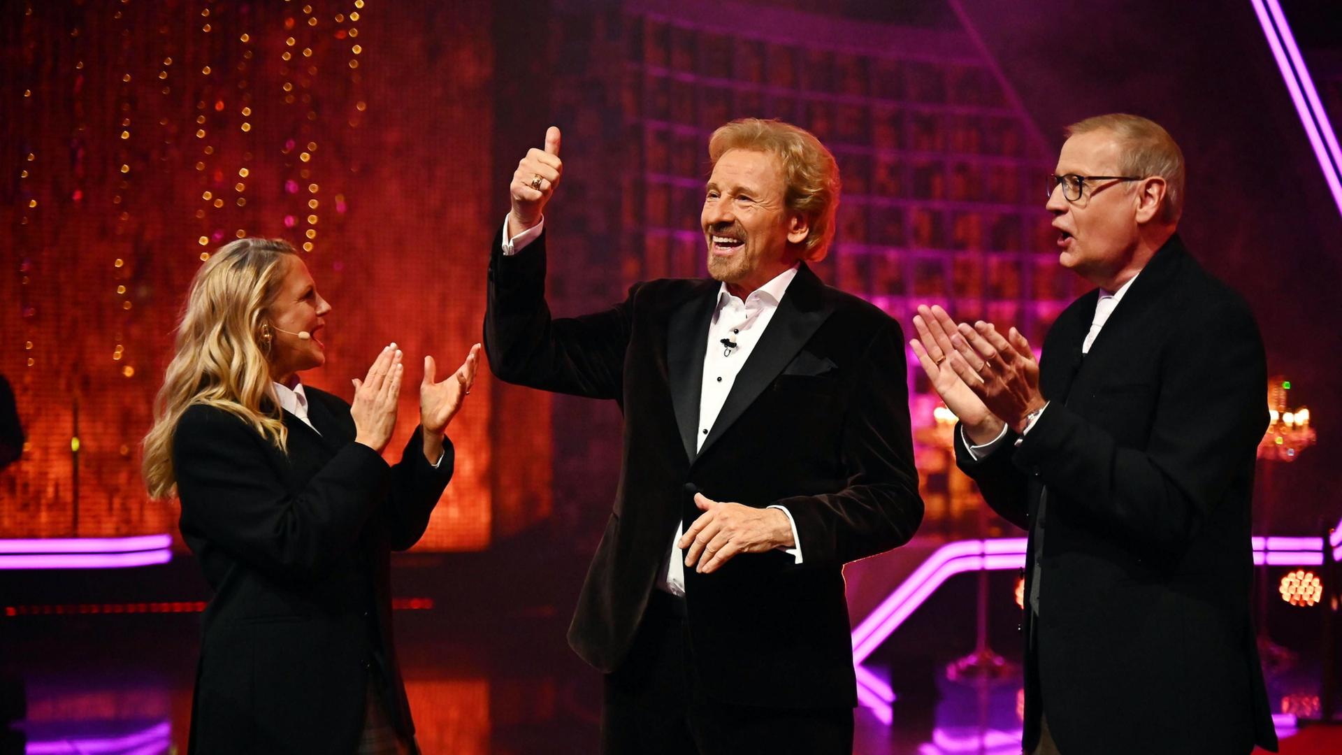 Thomas Gottschalk verabschiedet sich von der TV-Bühne