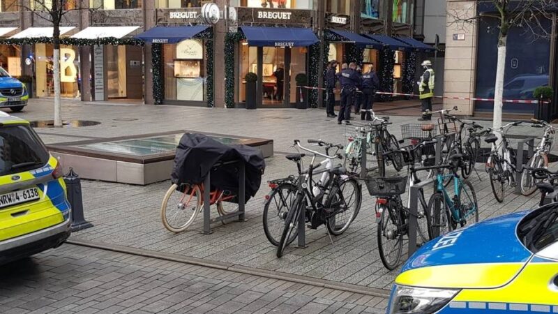 Prozess in Düsseldorf: Millionen-Coup an der Königsallee – elf Jahre Haft für Räuber