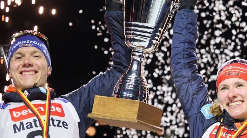 Emotionales Biathlon-Event: Nach neun Jahren – Hettich-Walz und Strelow beenden Durststrecke auf Schalke
