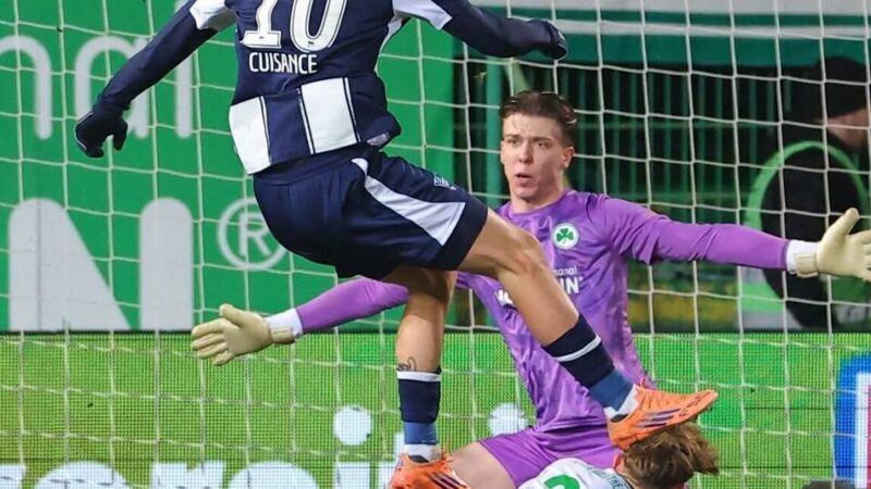 2. Bundesliga: Hertha verpasst Sieg in Fürth – Braunschweig gewinnt Kellerduell