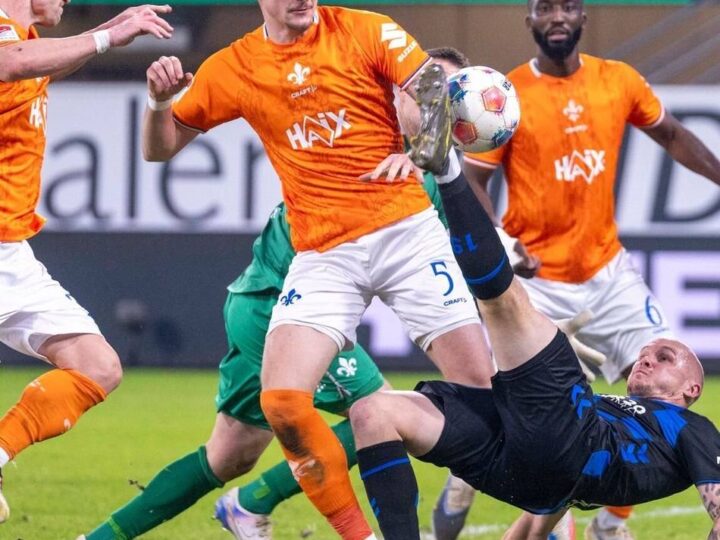 2. Bundesliga kompakt: Darmstadt gibt eine Zwei-Tore-Führung aus der Hand – Hertha verpasst Heimsieg