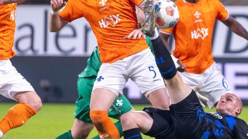 2. Bundesliga kompakt: Darmstadt gibt eine Zwei-Tore-Führung aus der Hand – Hertha verpasst Heimsieg