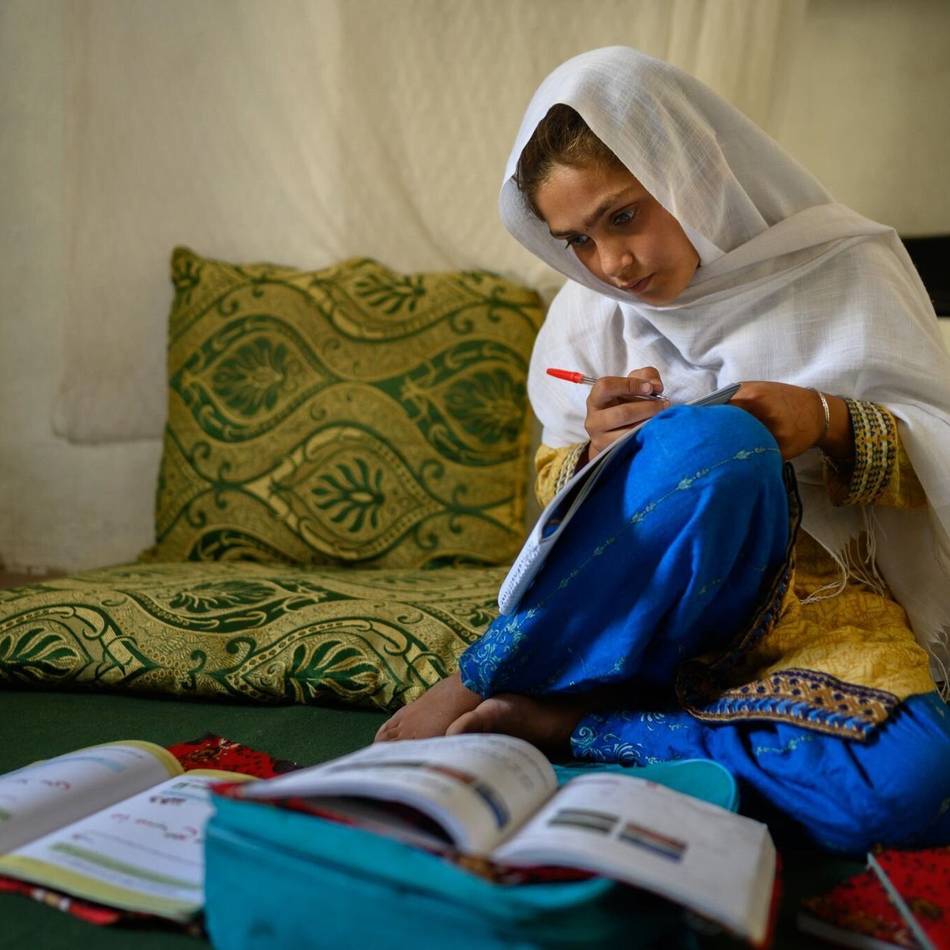 Unicef-Foto des Jahres 2025: „Hajira steht für die stille Widerstandskraft von Millionen afghanischen Mädchen“