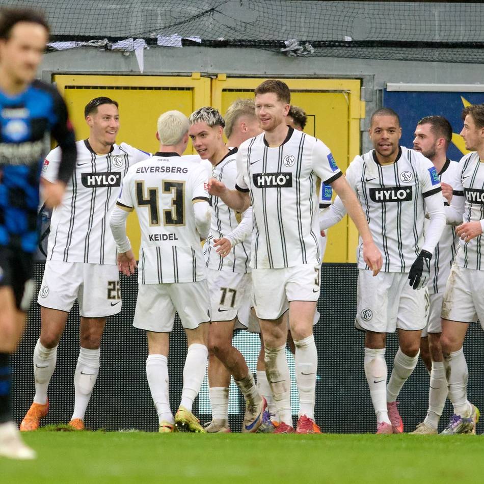 Samstagspiele der 2. Bundesliga: Elversberg gewinnt Verfolgerduell in Paderborn, Bochum siegt erneut