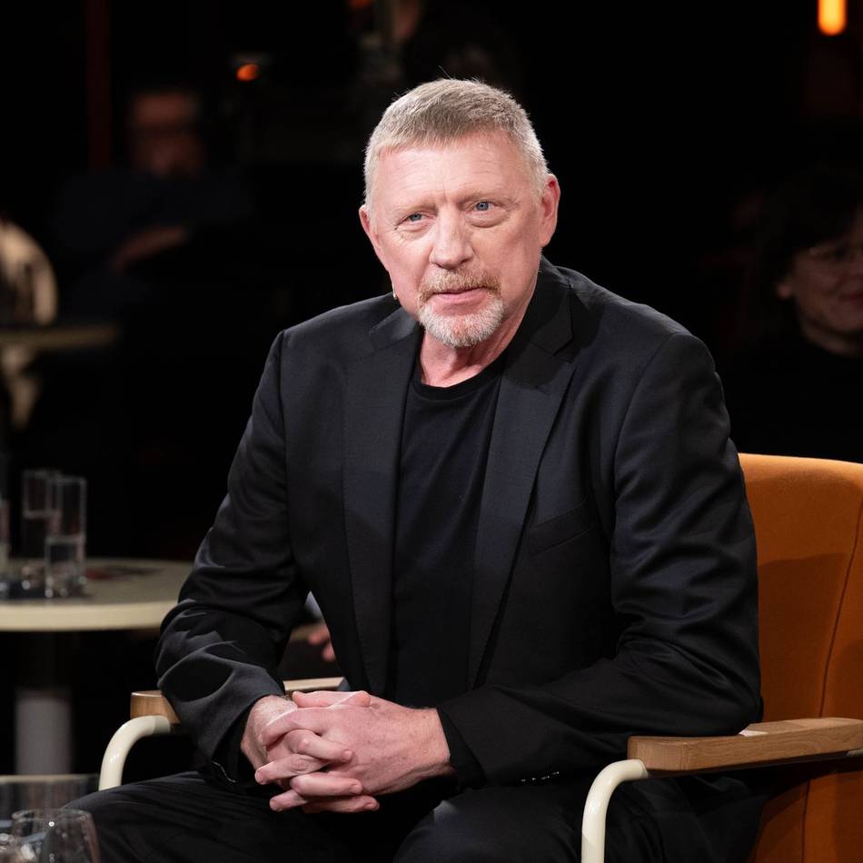 TV-Talkshow: Wie Boris Becker sein Baby aufs Tennisspielen vorbereitet