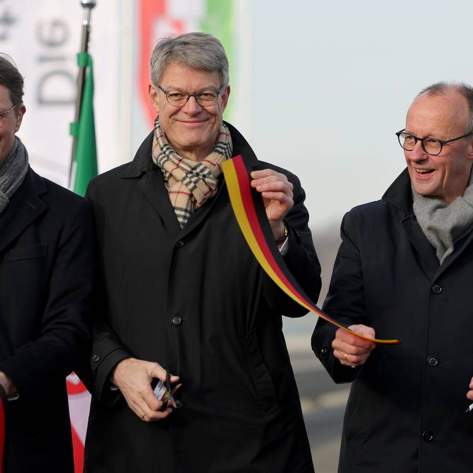 Merz bei Freigabe der Rahmedetalbrücke: „Deutschland kann Infrastruktur“