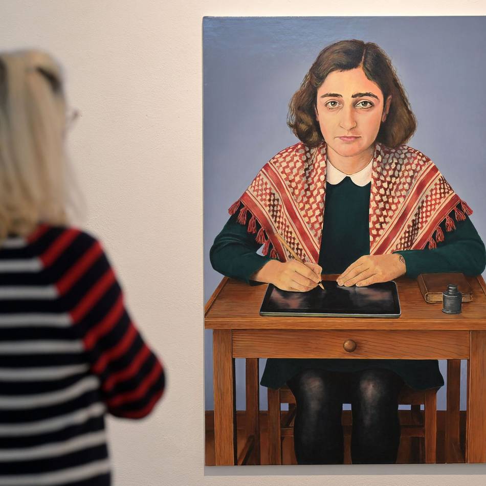 Ausstellung in Potsdam: Anne-Frank-Bild in Museum löst Antisemitismus-Vorwurf aus