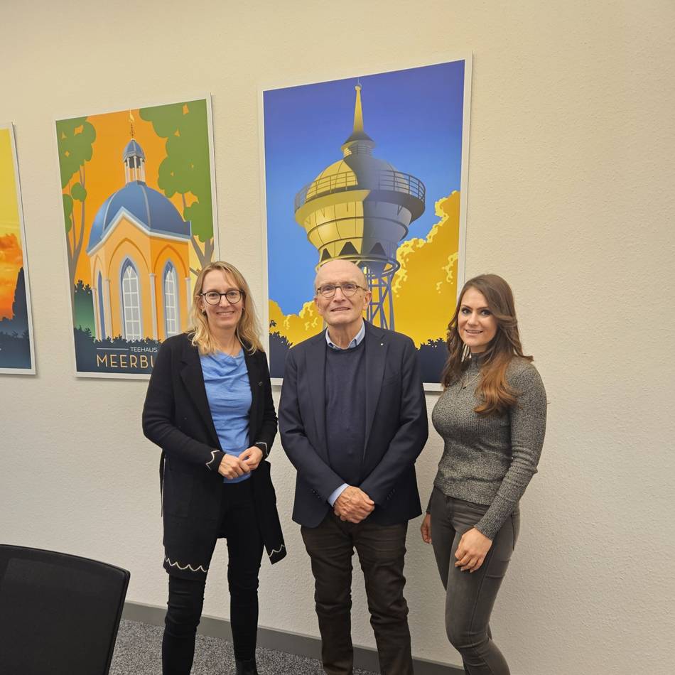 Förderung in Meerbusch: Amprion übergibt Spende von 2500 Euro Bürgerstiftung