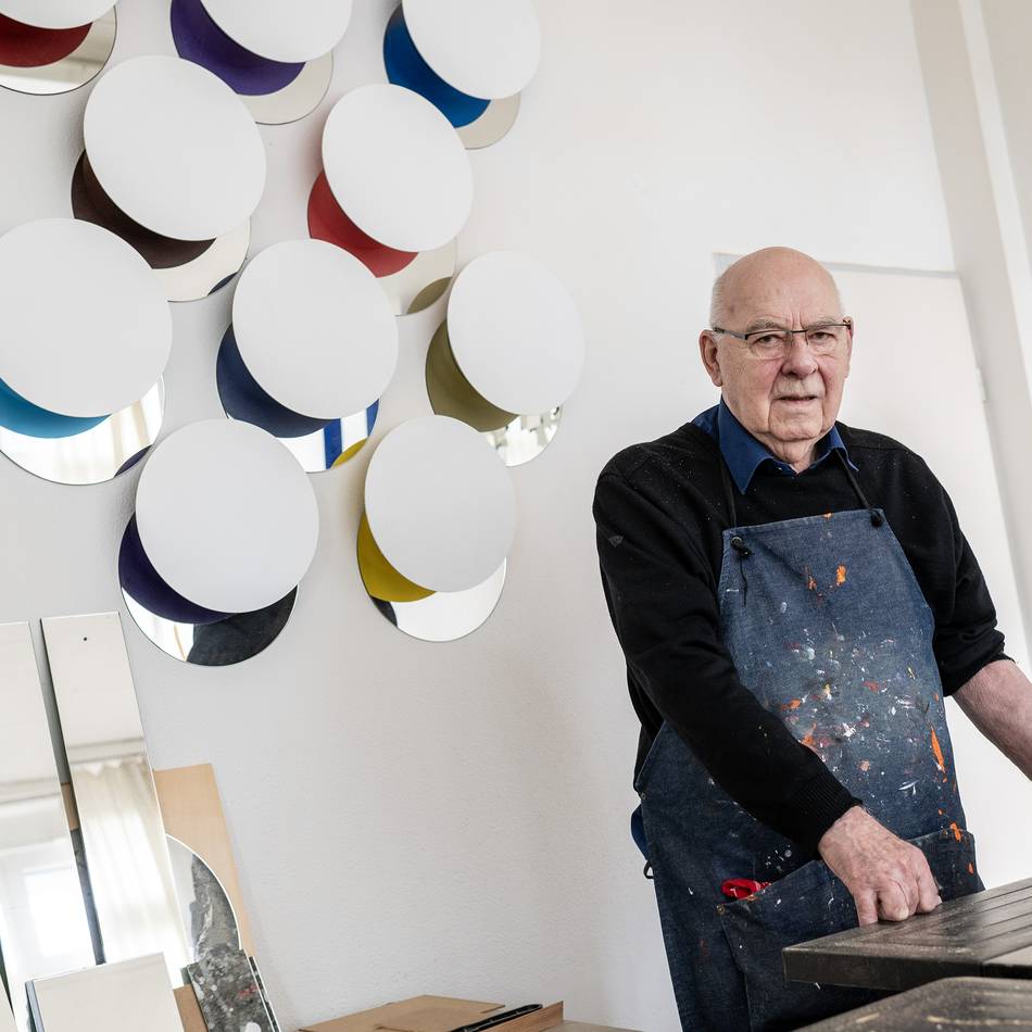 Ausstellung von Christian Megert: Zu Besuch beim Spiegel-Künstler