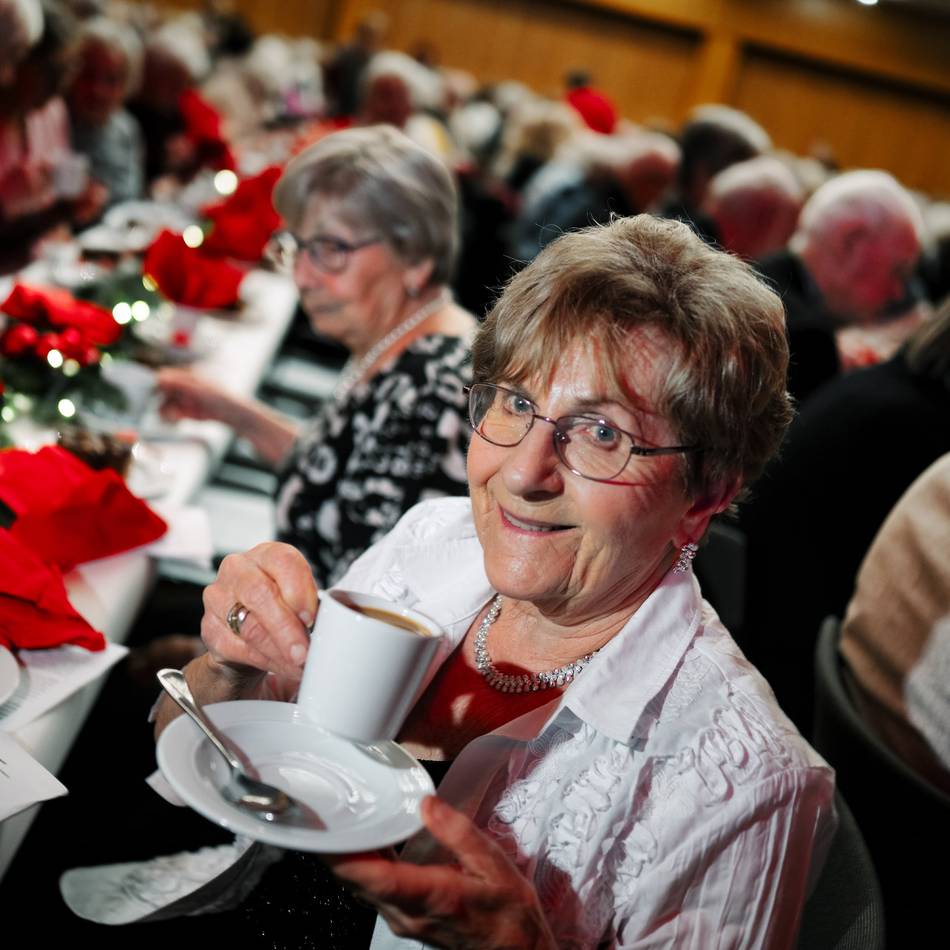 Arbeiterwohlfahrt Langenfeld: Percussion-Ensemble gab bei Seniorenfeier den Takt an