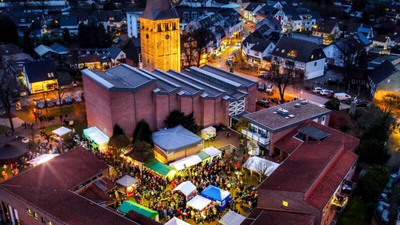 In Langenfeld: Adventsstimmung auf dem Richrather Weihnachtsmarkt