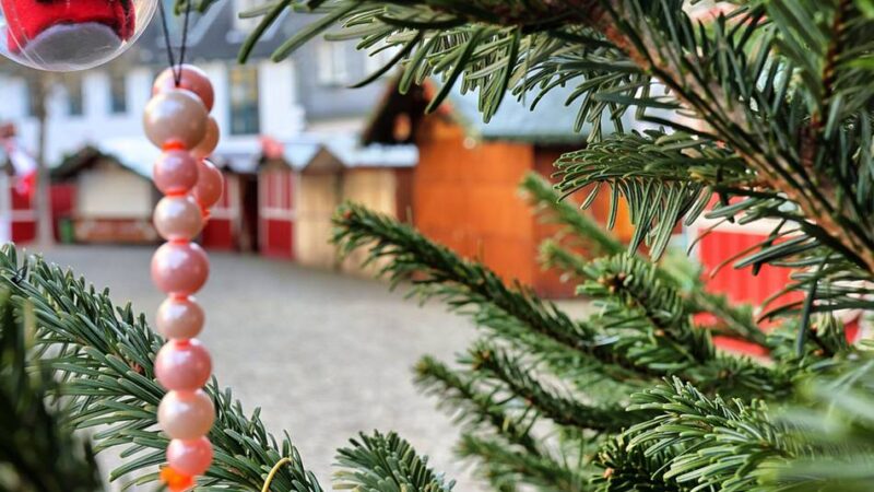 Advent in Mettmann, mal ohne Trubel: Schlafender Weihnachtsmarkt weckt Erinnerungen