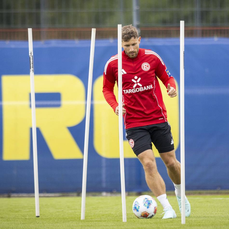 Zum Start in die Elversberg-Woche: Lenz fehlt wieder im Fortuna-Training – das ist der Grund