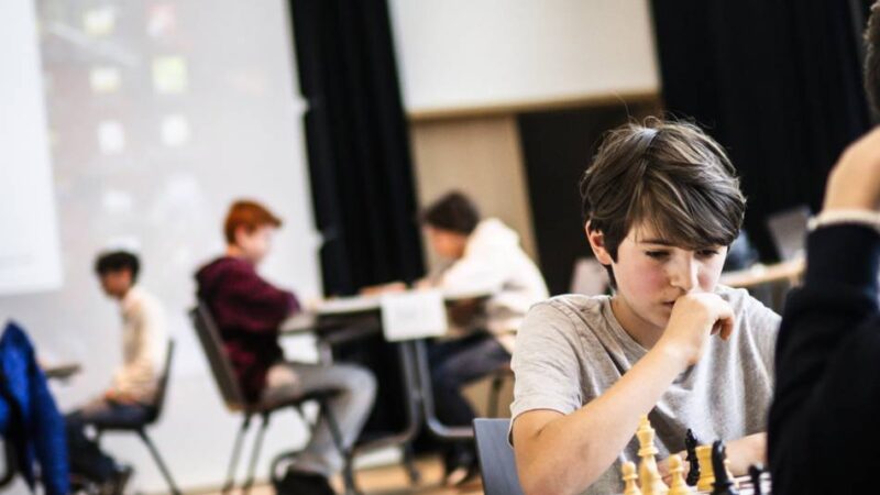 Die zweite Auflage: Schloß-Gymnasium lud zum Blitzschach-Turnier