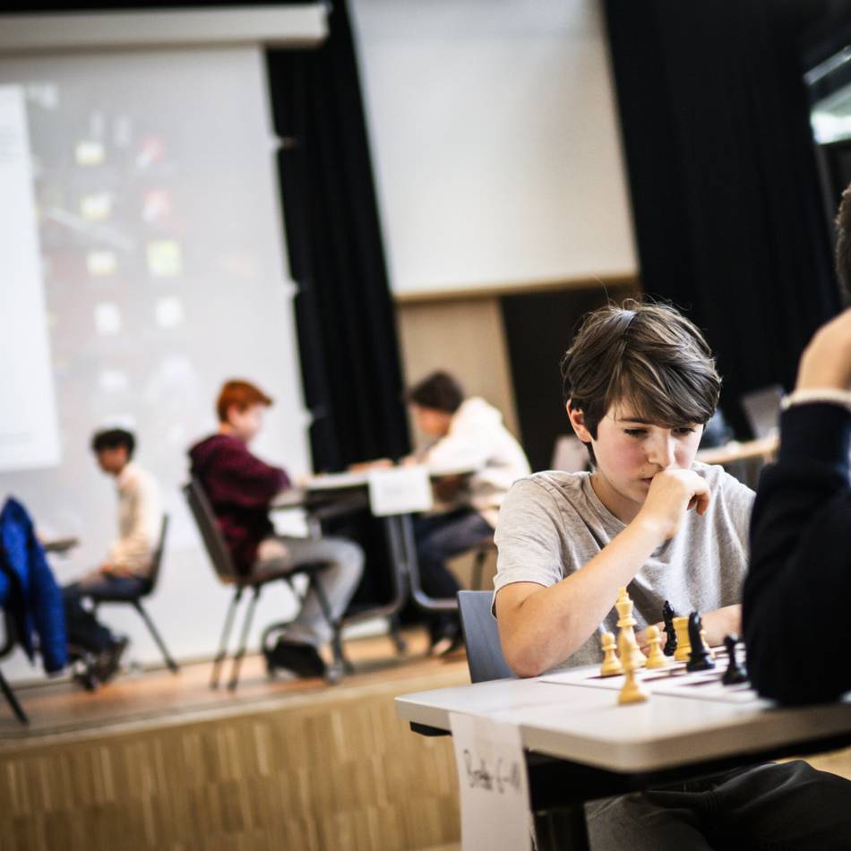 Die zweite Auflage: Schloß-Gymnasium lud zum Blitzschach-Turnier