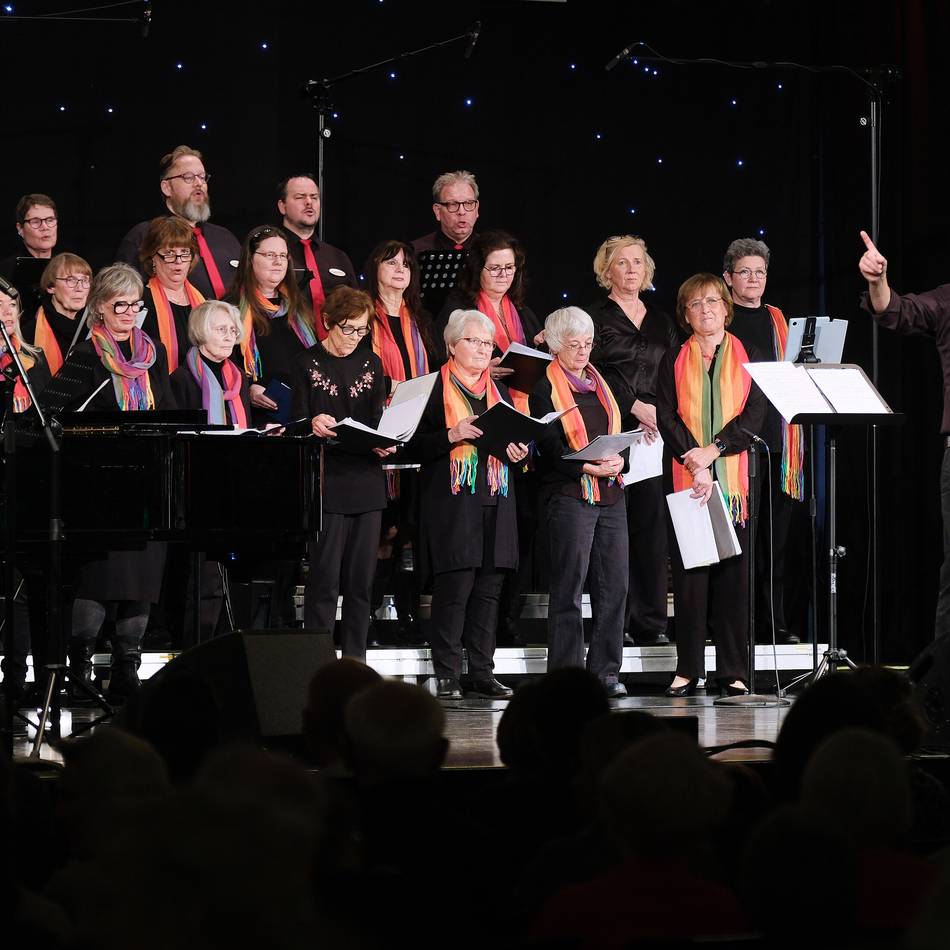 Veranstaltung der Ratinger Lions : So schön war das Weihnachtssingen in der Stadthalle