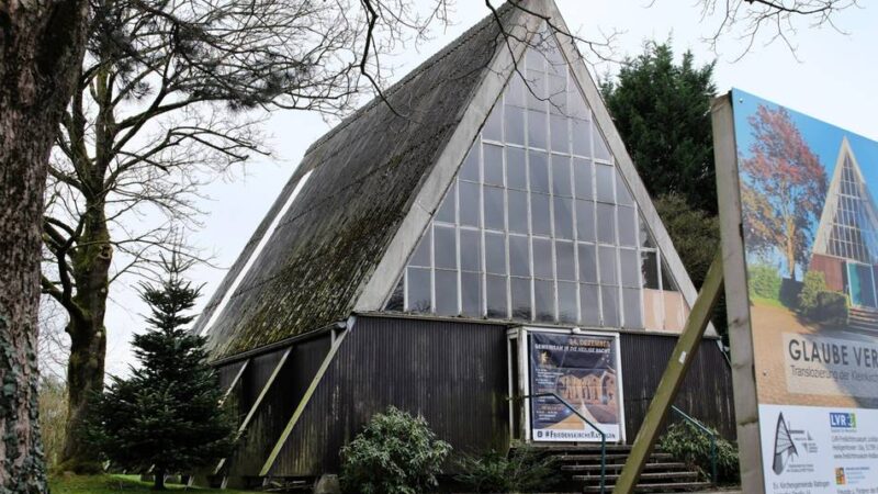 Evangelische Kirche in Eggerscheidt: NRW-Stiftung fördert Umzug der Notkirche