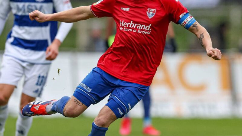 Tim Stappmann an alter Wirkungsstätte: Ehemaliger KFC-Kapitän hält sich bei Regionalligist fit