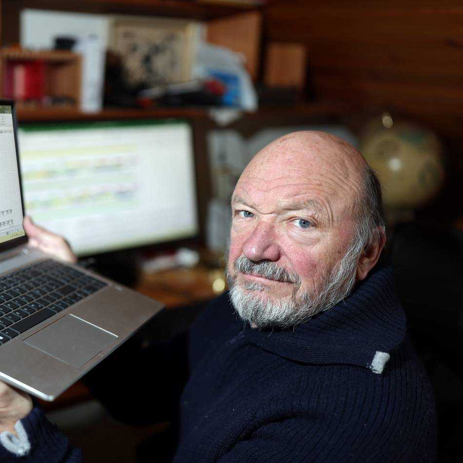 Kensche zeichnet seit 20 Jahren Wetterdaten auf: 2025 war zu warm und zu trocken