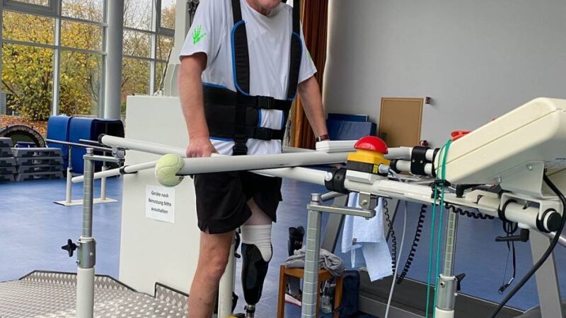 Reha in der Mauritius-Therapieklinik: Wie ein Schlaganfall-Patient in Meerbusch wieder auf die Beine kommt