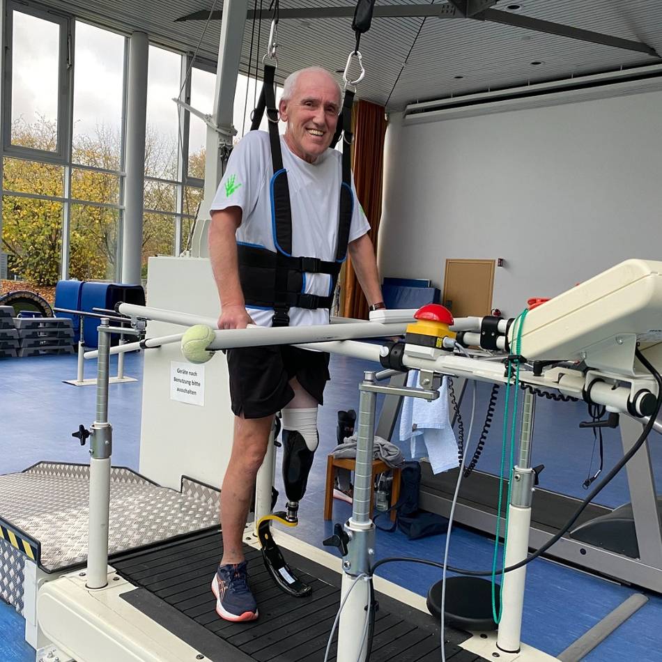 Reha in der Mauritius-Therapieklinik: Wie ein Schlaganfall-Patient in Meerbusch wieder auf die Beine kommt