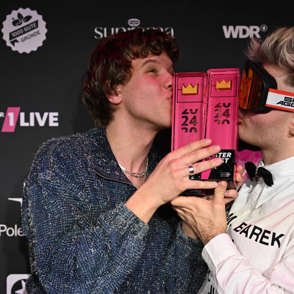 Verleihung von Publikumspreis: Diese Prominenten sind bei der 1Live–Krone zu Gast