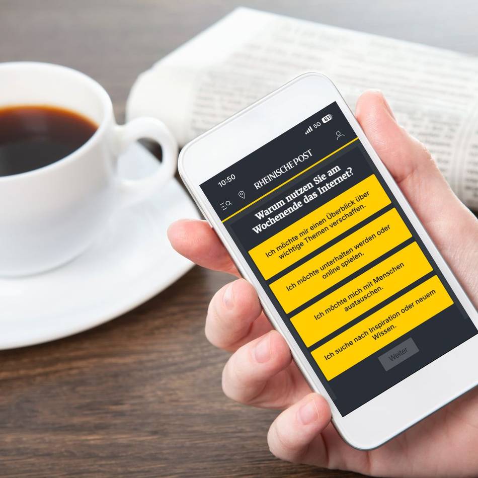 Ihre Meinung zählt – jetzt mitmachen!: Was interessiert Sie am Wochenende?