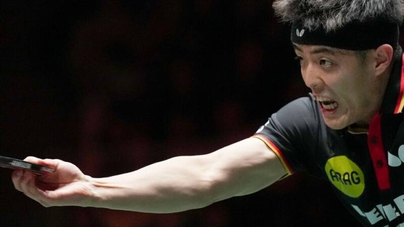 Beim 3:1 gegen Mühlhausen: Dang Qiu macht den Unterschied