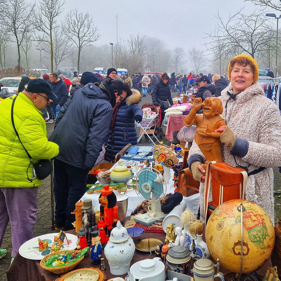 Künftig nicht mehr an Haus Meer: Beliebter Trödelmarkt muss Park-and-Ride-Parkplatz verlassen