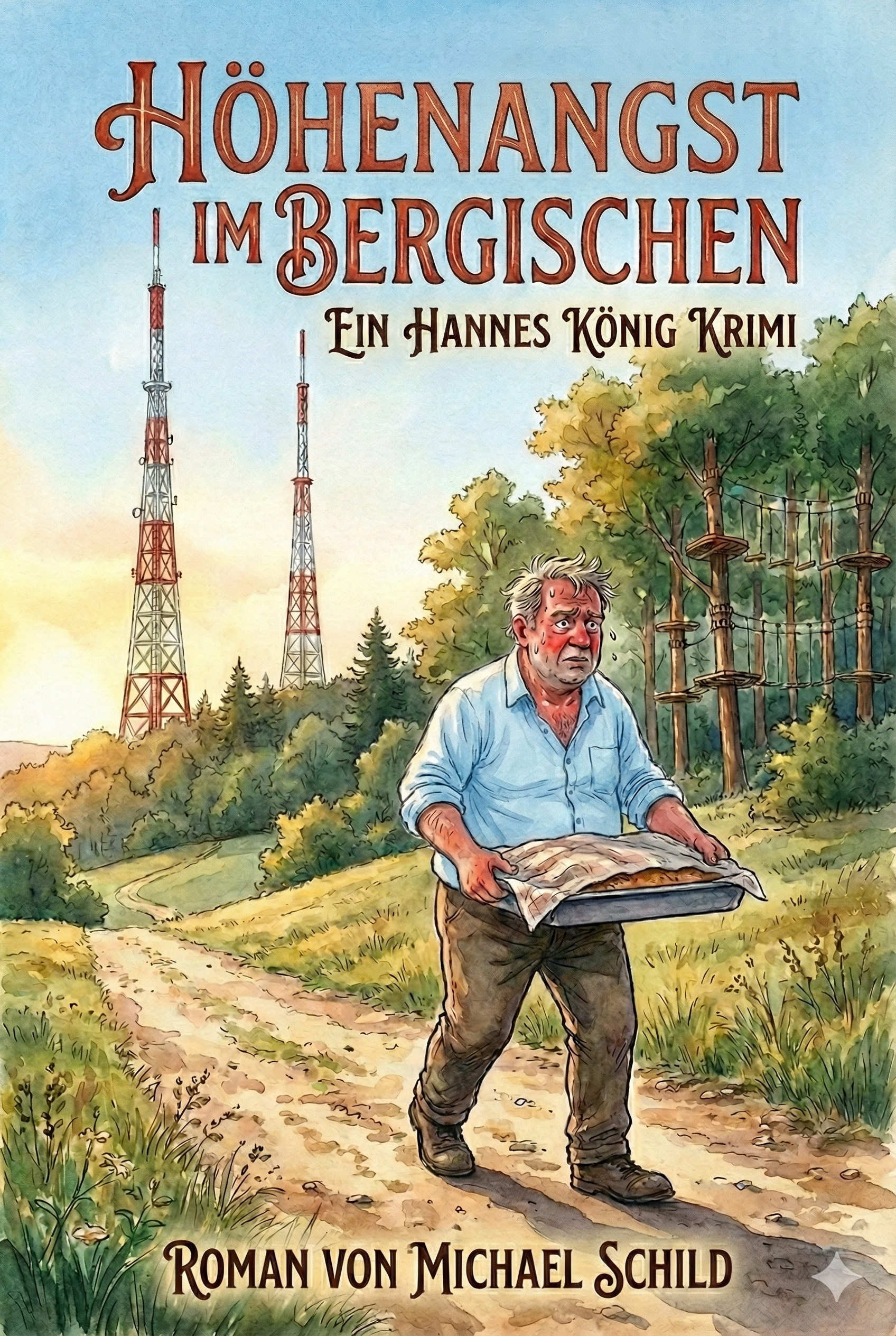 Höhenangst im Bergischen: Ein Hannes König Krimi – Band 2