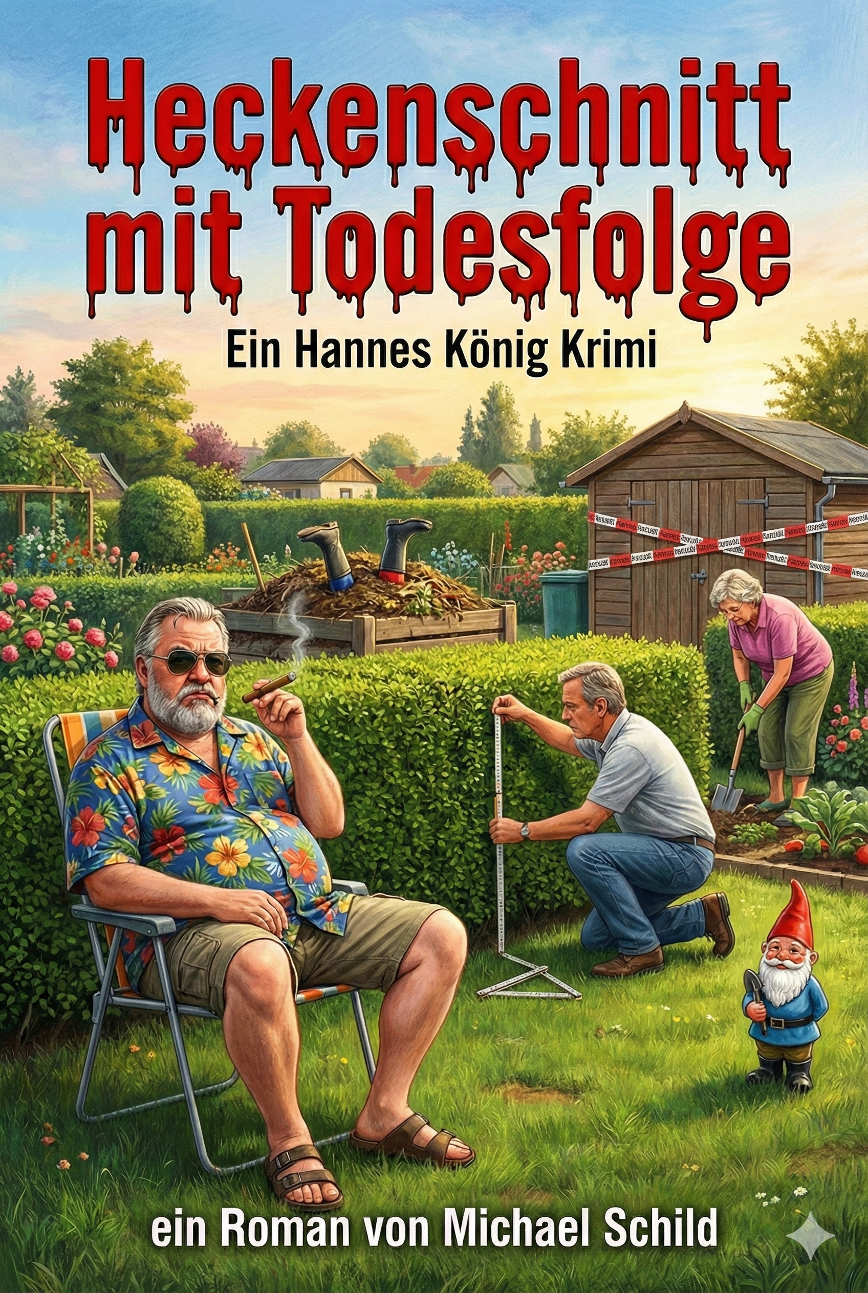 Heckenschnitt mit Todesfolge: Ein Hannes König Krimi - Band 4