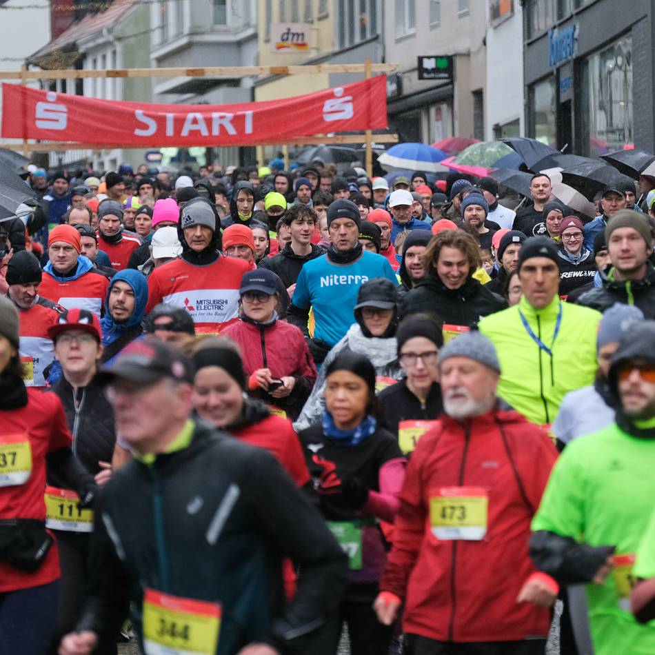 Organisatoren geben Entwarnung: „Schnee ist für den Neujahrslauf eher gut“