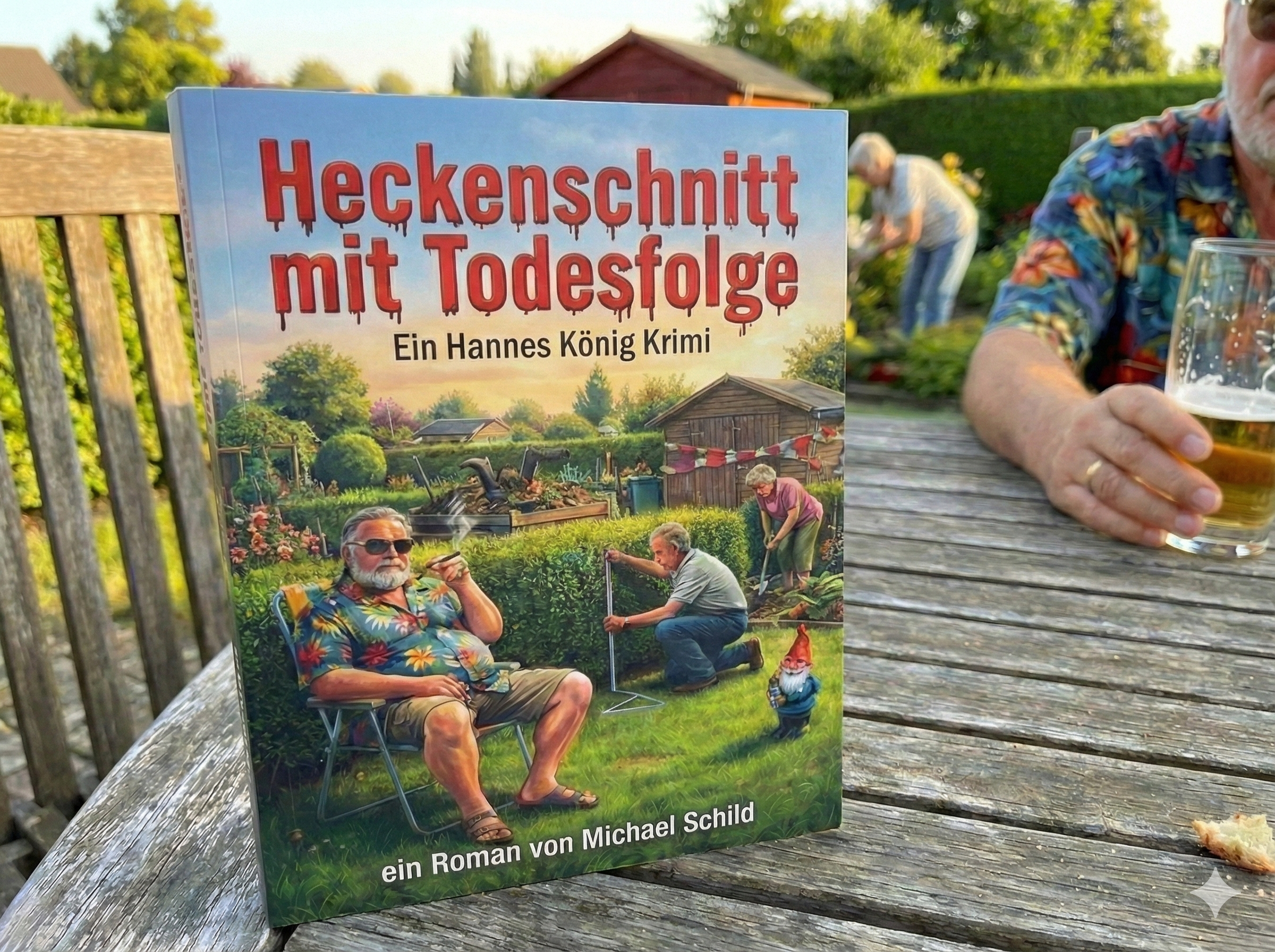 Heckenschnitt mit Todesfolge: Ein Hannes König Krimi - Band 4