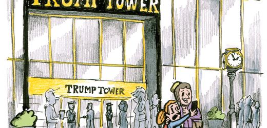Cartoons der Woche: Trump-Tower-Selfies, jetzt verpflichtend