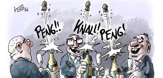 Cartoons im Monat von Thomas Plaßmann, Klaus Stuttmann, Julian Fiebach, Miriam Wurster, Leonard Riegel, Helena Baumeister